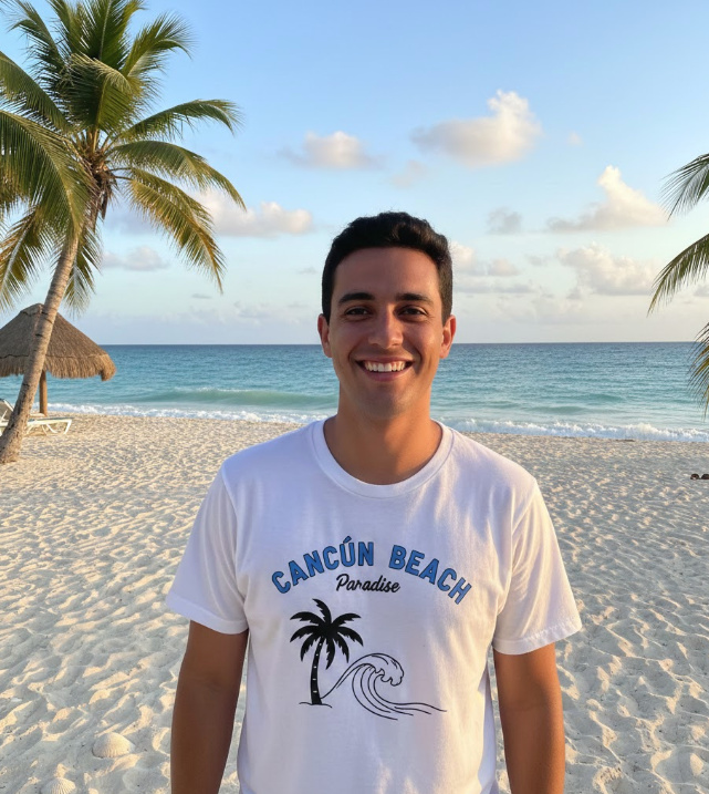 Gift idea for Cancun lovers - Cancun Beach Paradise t shirt