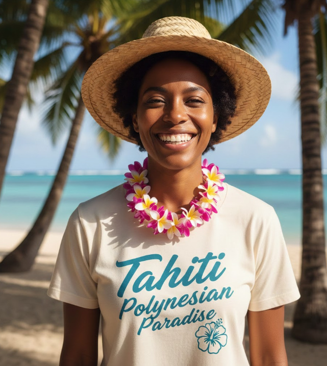 Gift idea for Tahiti lovers - Tahiti Polynesian Paradise t shirt