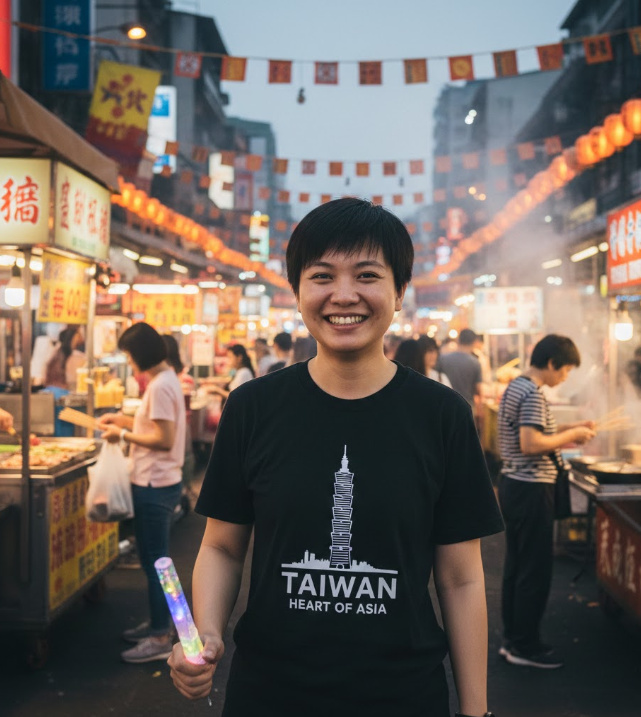 Gift idea for Taiwan lovers - Taiwan Heart Of Asia t shirt