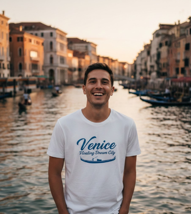 Gift idea for Venice enthusiasts - Venice Floating Dream City t shirt