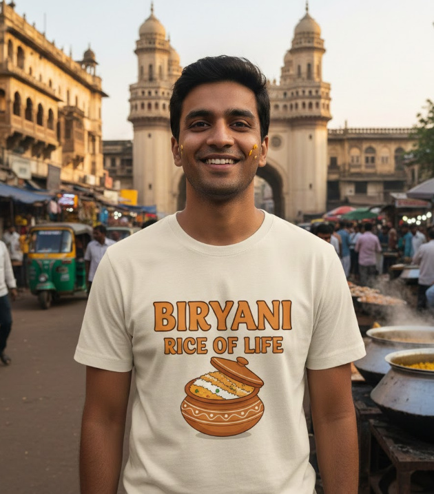 Gift idea for biryani fans - Biryani Rice Of Life t shirt
