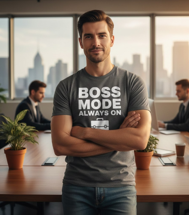 Gift idea for boss - Boss Mode Always On t shirt