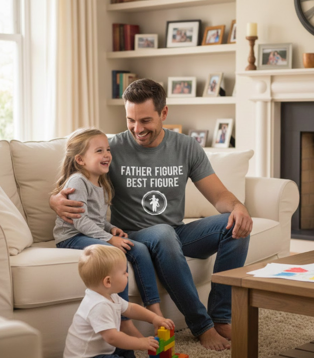 Gift idea for father - Father Figure Best Figure t shirt