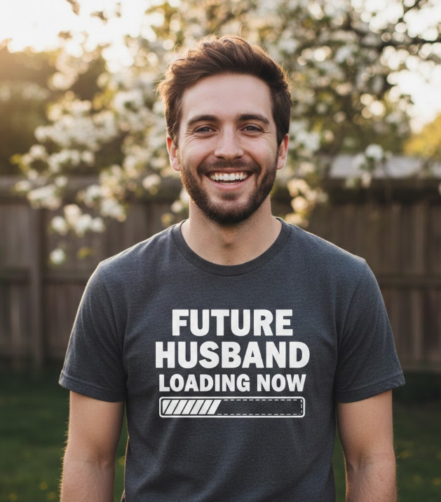 Gift idea for fiance male - Future Husband Loading Now t shirt