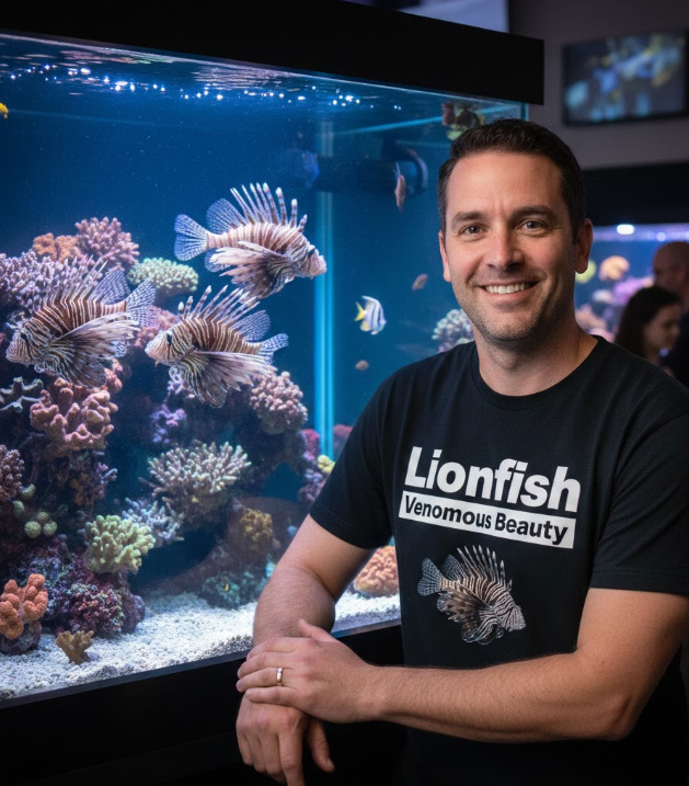 Gift idea for lionfish lovers - Lionfish Venomous Beauty t shirt