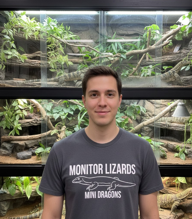 Gift idea for monitor lizard keepers - Monitor Lizards Mini Dragons t shirt