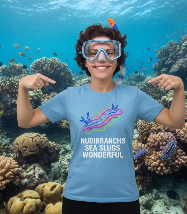 Gift idea for nudibranch lovers - Nudibranchs Sea Slugs Stunning t shirt