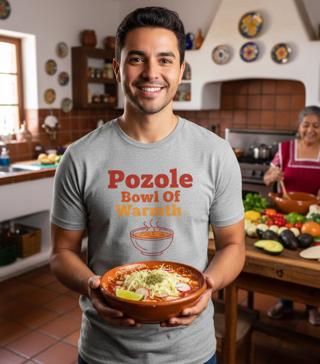 Gift idea for pozole lovers - Pozole Bowl Of Warmth t shirt