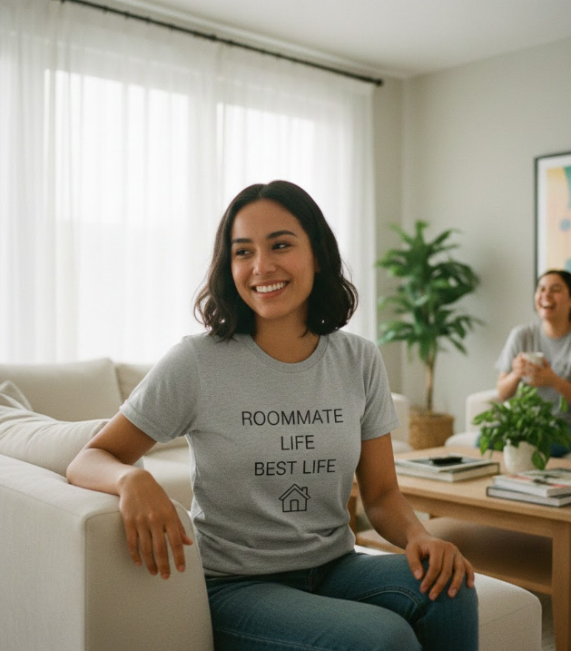 Gift idea for roommate - Roommate Life Best Life t shirt