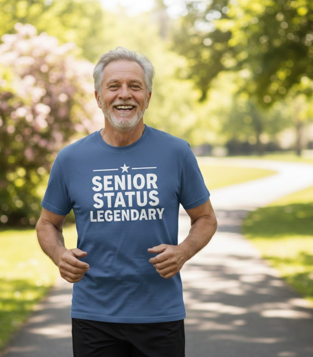 Gift idea for seniors - Senior Status Legendary t shirt
