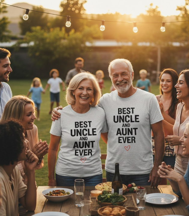 Gift idea for uncle and aunt - Best Uncle And Aunt Ever t shirt