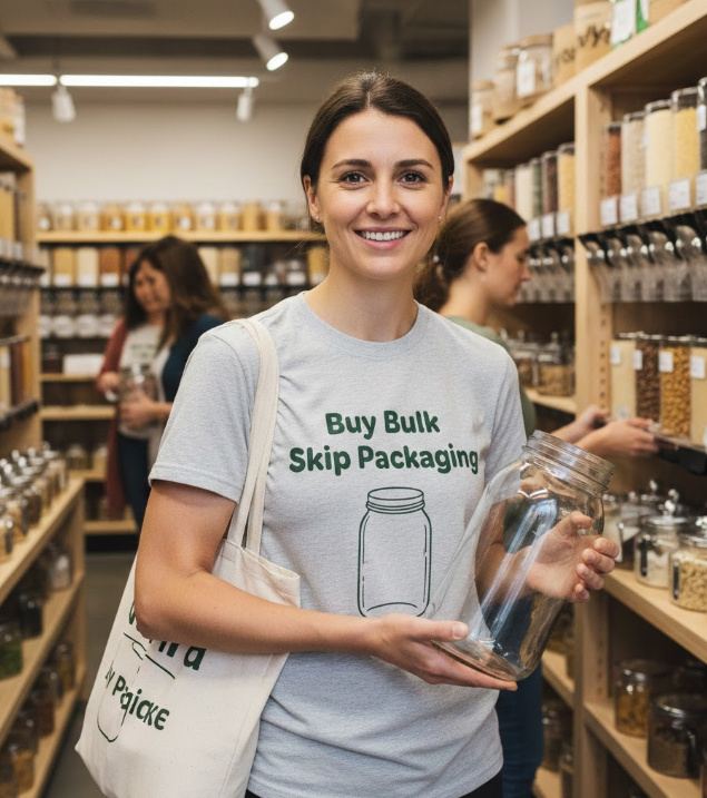 Gift idea for bulk shopping fans - Buy Bulk Skip Packaging t shirt