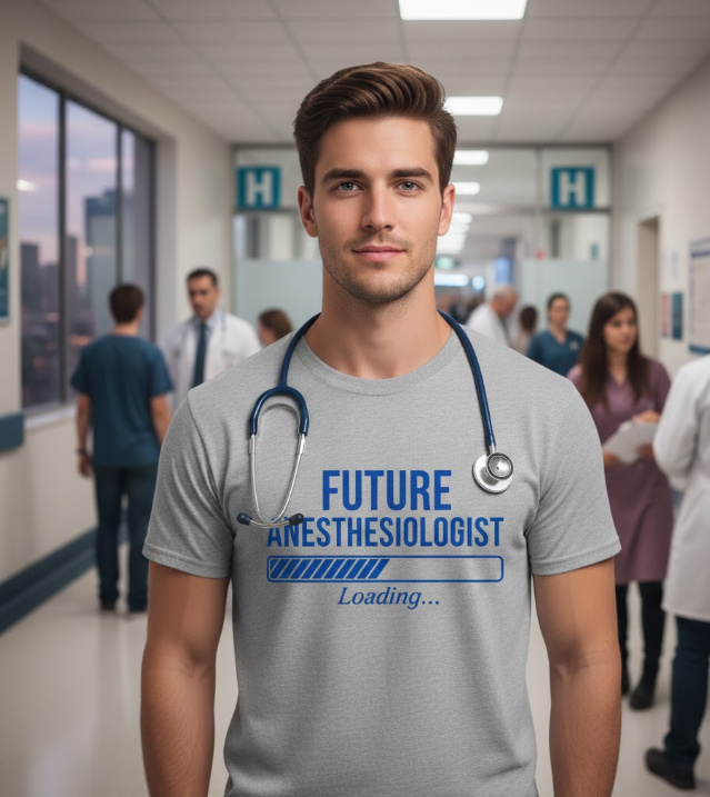 Gift idea for future anesthesiologist - Future Anesthesiologist Loading t shirt