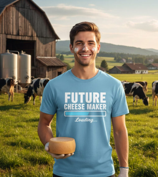 Gift idea for future cheese maker - Future Cheese Maker Loading t shirt