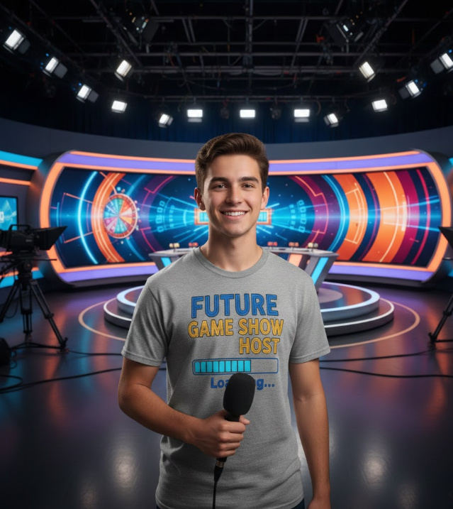 Gift idea for future game show host - Future Game Show Host Loading t shirt