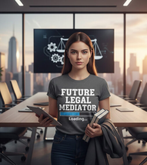 Gift idea for future legal mediator - Future Legal Mediator Loading t shirt