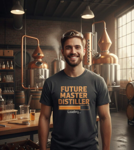 Gift idea for future master distiller - Future Master Distiller Loading t shirt