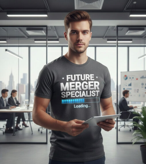 Gift idea for future merger specialist - Future Merger Specialist Loading t shirt