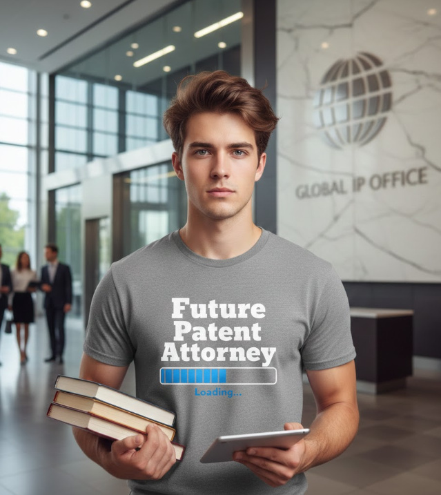 Gift idea for future patent attorney - Future Patent Attorney Loading t shirt