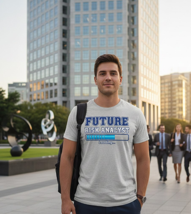 Gift idea for future risk analyst - Future Risk Analyst Loading t shirt