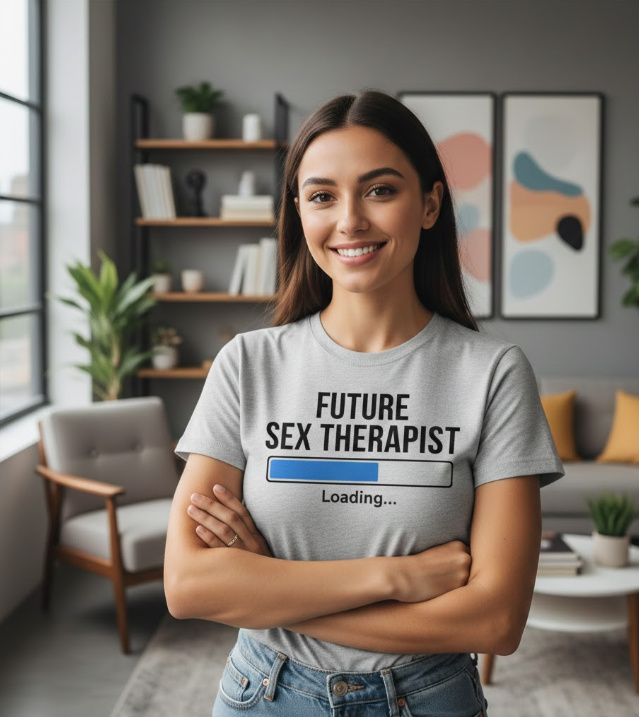 Gift idea for future sex therapist - Future Sex Therapist Loading t shirt