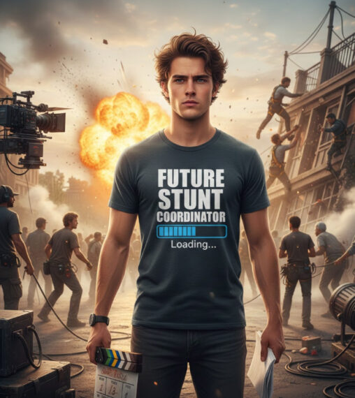 Gift idea for future stunt coordinator - Future Stunt Coordinator Loading t shirt