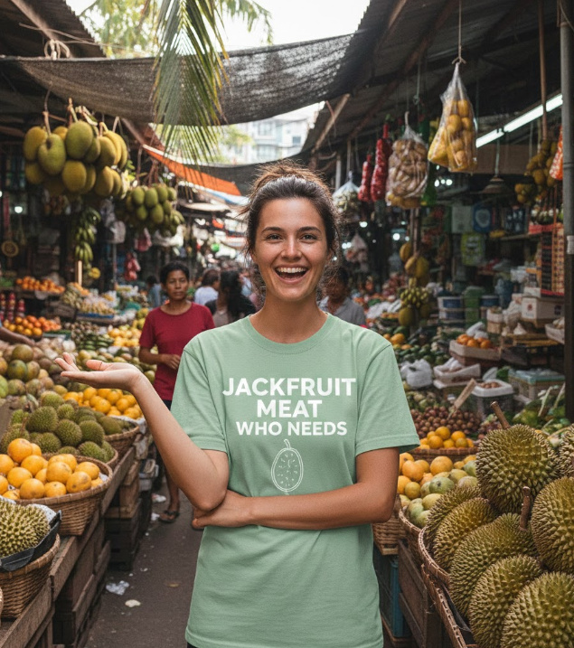 Gift idea for jackfruit meat alternative lovers - Jackfruit Meat Who Needs t shirt